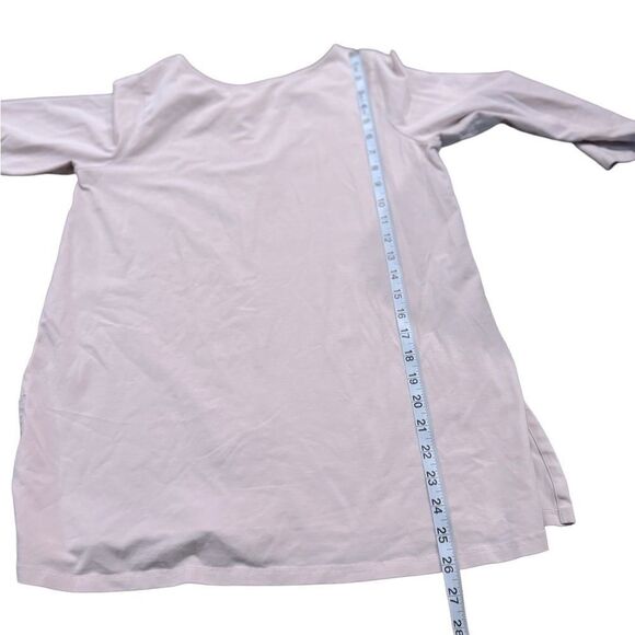 J Jill Fit Wrap Back Tunic EUC Small Light Rosy Pink - Picture 2 of 7